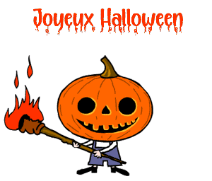 joyeux Halloween masque de citrouille